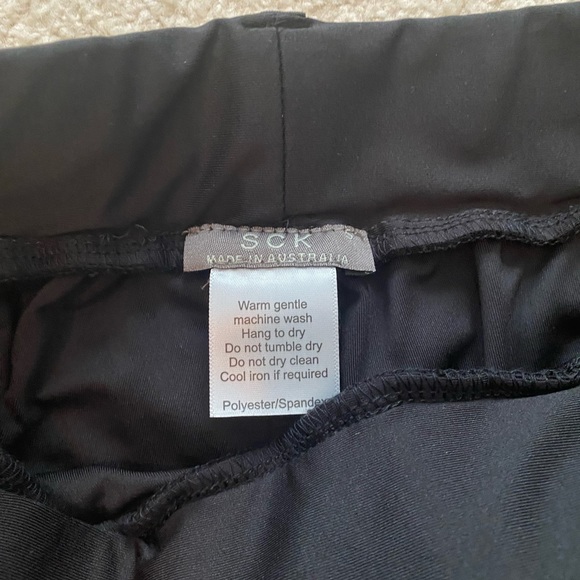 Excellent Condition SCK the Label Black Joggers Size Small - Picture 2 of 4